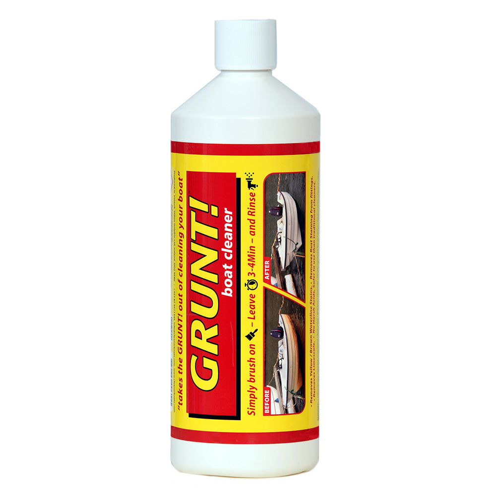GRUNT 32oz Boat Cleaner  Removes Waterline  Rust Stains GBC32