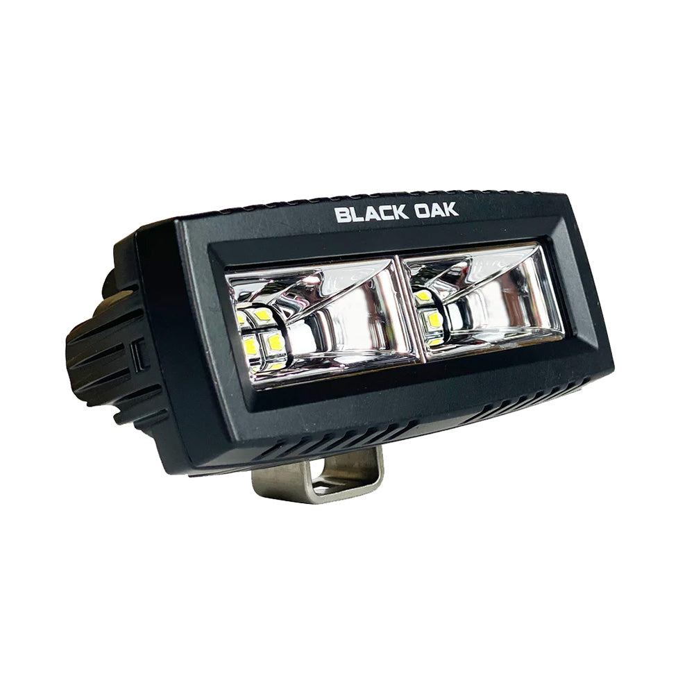 Black Oak 4 Marine Spreader Light Flood Scene LED Pro Series 30 Black 4BMSS