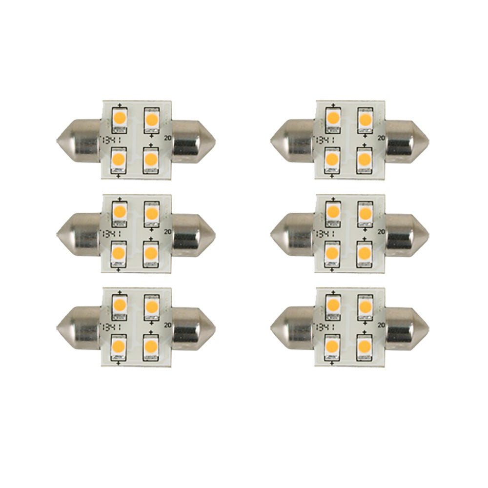 Scandvik 41161 Bulb Cool White 6Pack 41161
