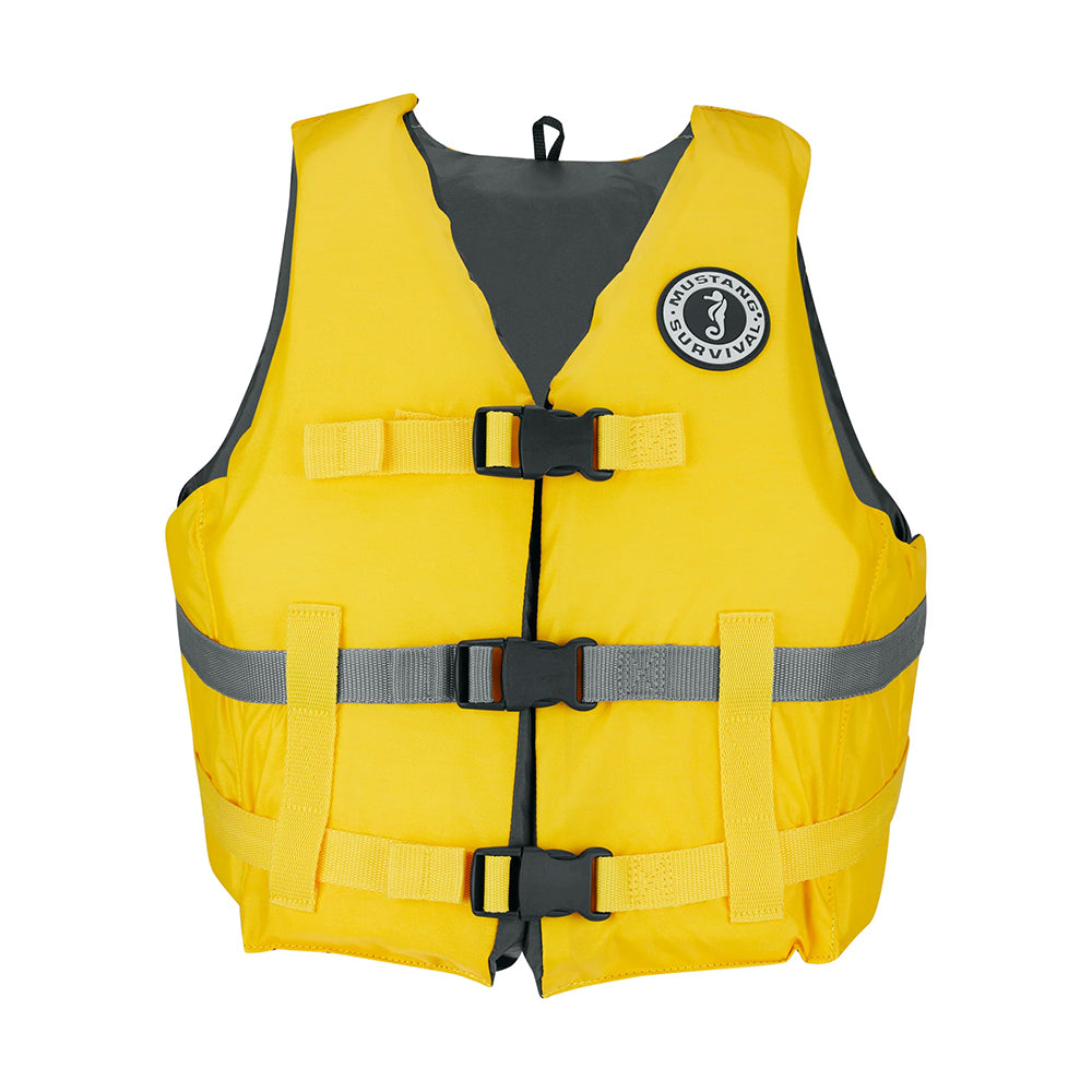 Mustang Livery Foam Vest XLXXL Yellow MV701025XLXXL