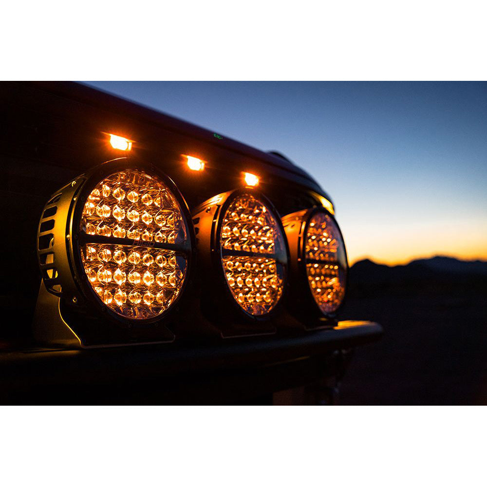 RIGID Industries 360Series RGBW 9 Offroad Lamp Spot Beam wRGBW Backlight Pods Single 36422