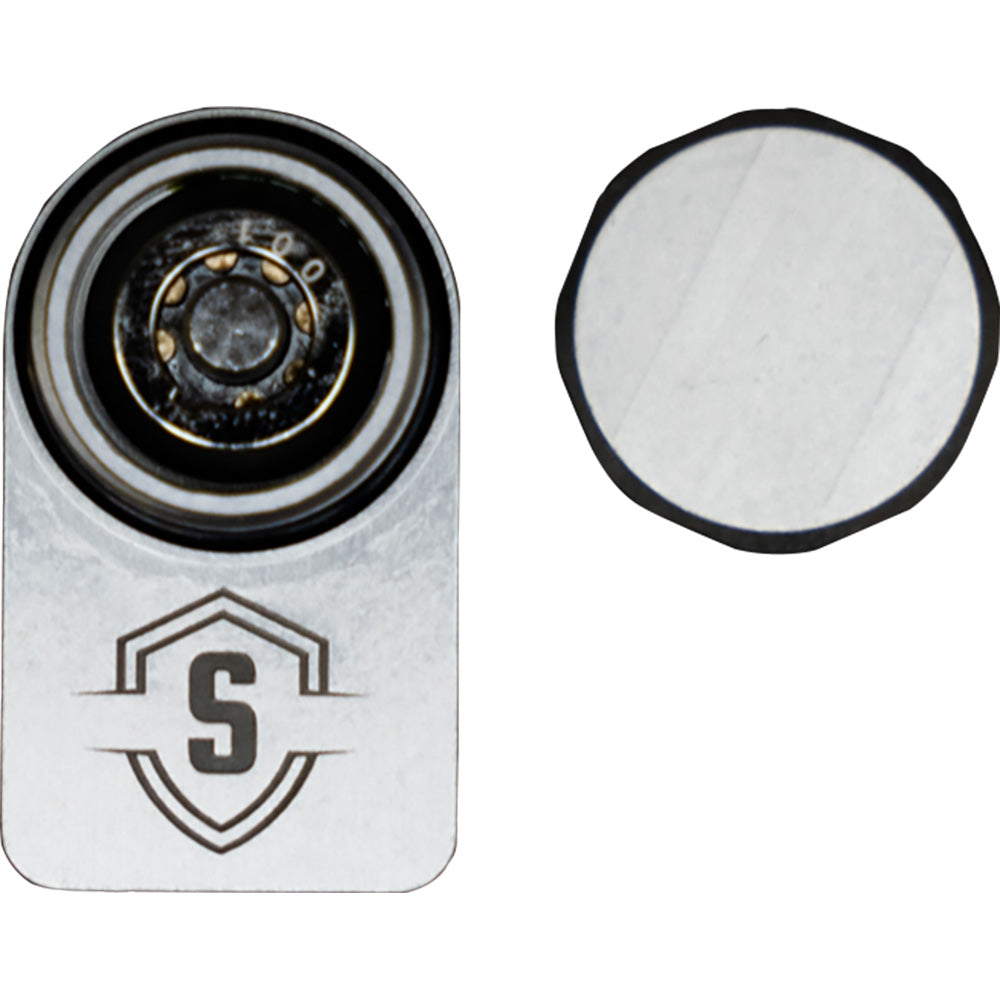 Secure Outdoors Elite Lock  Single  Universal  Silver SOELSUNSV