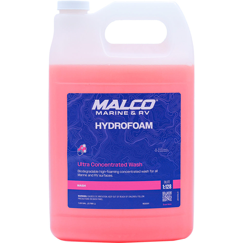 Malco HydroFoam Ultra Concentrated Boat Wash 1 Gallon 162001