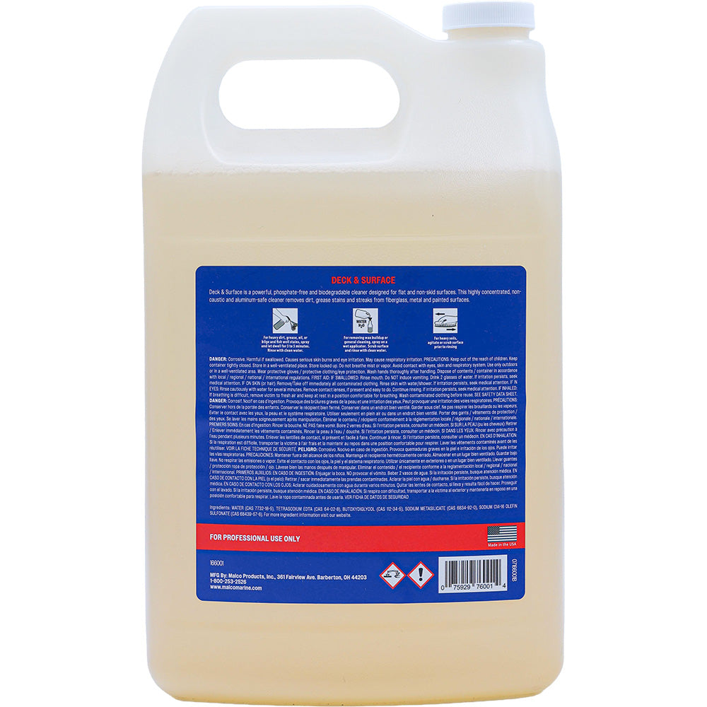 Malco Deck Surface Spray All Purpose Cleaner 1 Gallon 166001