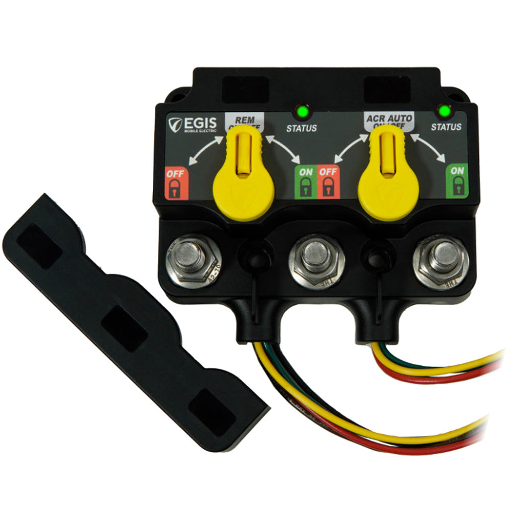 Egis XD Dual Flex 2 RelayRelay wKnobs Tinned Wires 87201550