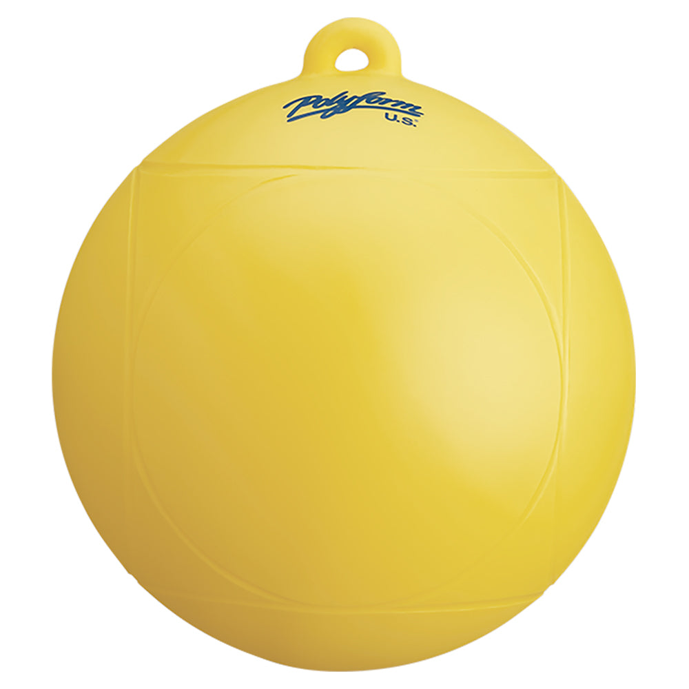 Polyform Water Ski Series Buoy Yellow WS1 YELLOW