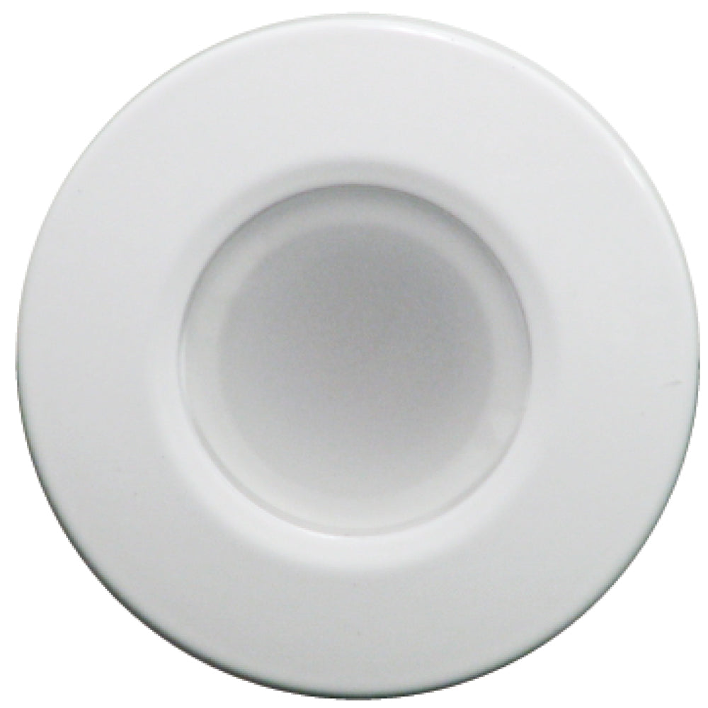 Lumitec Orbit Flush Mount Down Light White Finish White NonDimming 112523