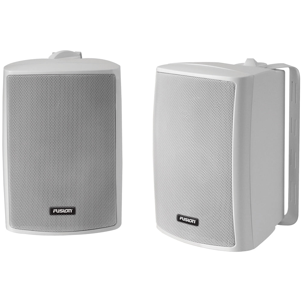 Fusion 4 Compact Marine Box Speakers Pair White MSOS420