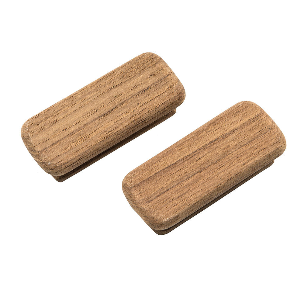 Whitecap Teak Rectangular Drawer Knob 234L 2 Pack 60131A