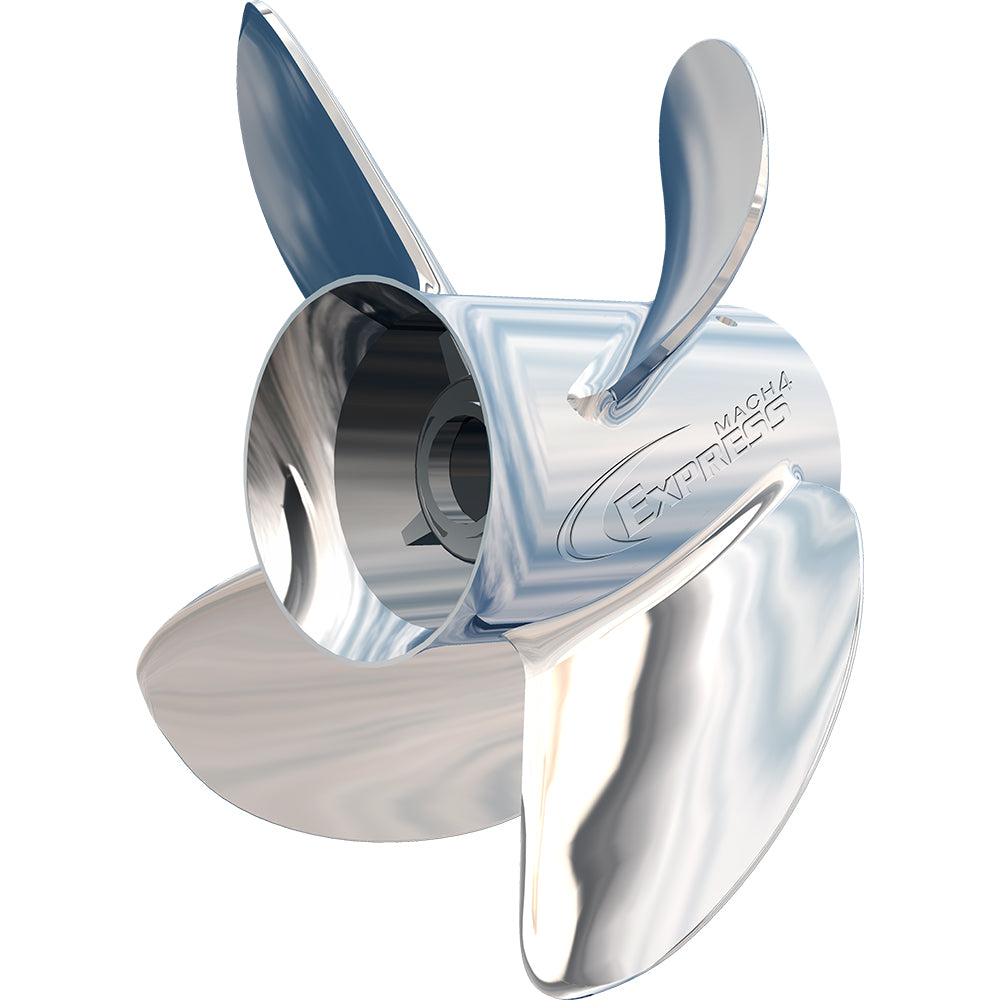 Turning Point Express Mach4 Left Hand Stainless Steel Propeller EX14174L 4Blade 145 x 17 Pitch 31501741