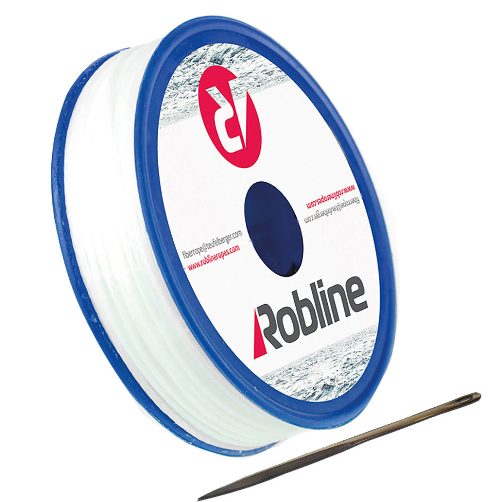 Robline Waxed Whipping Twine Kit 08mm x 40M White TYKITW