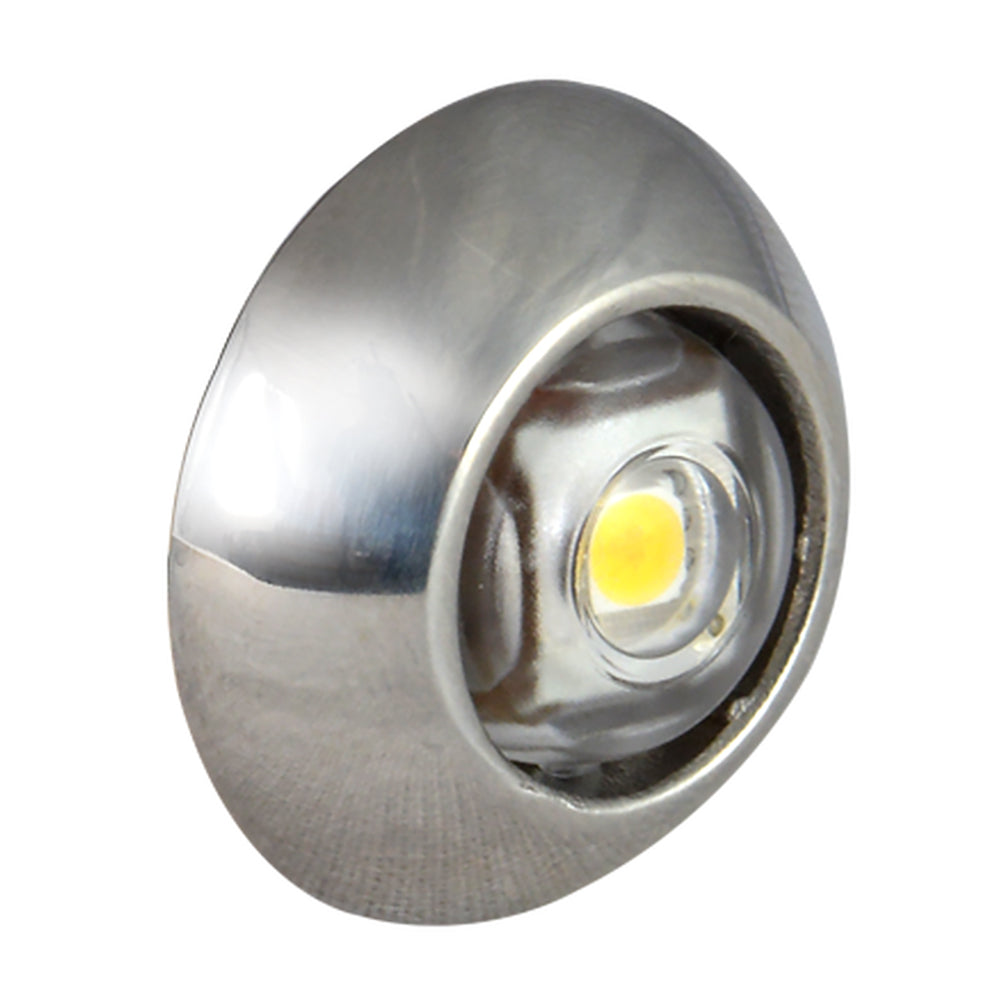 Lumitec Exuma Courtesy Light Polished Stainless Housing Blue Light 101050