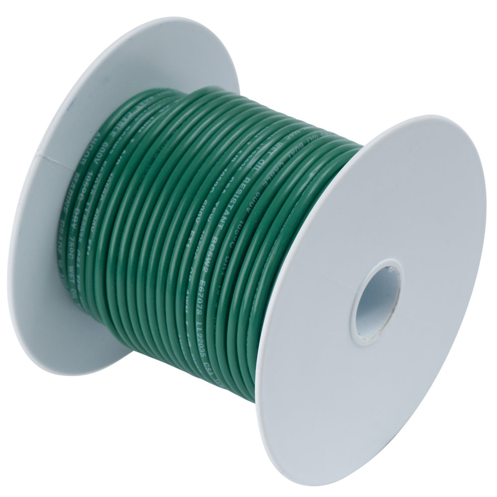Ancor Green 16 AWG Tinned Copper Wire  25 182303