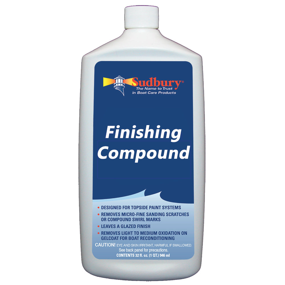 Sudbury Finishing Compound 32oz Liquid 446