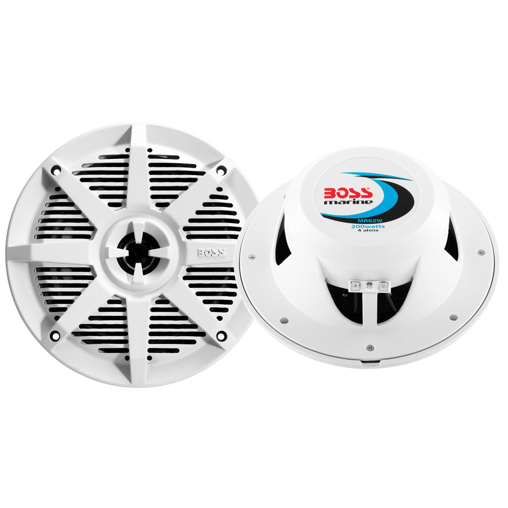Boss Audio 65 MR62W Speaker White 200W MR62W