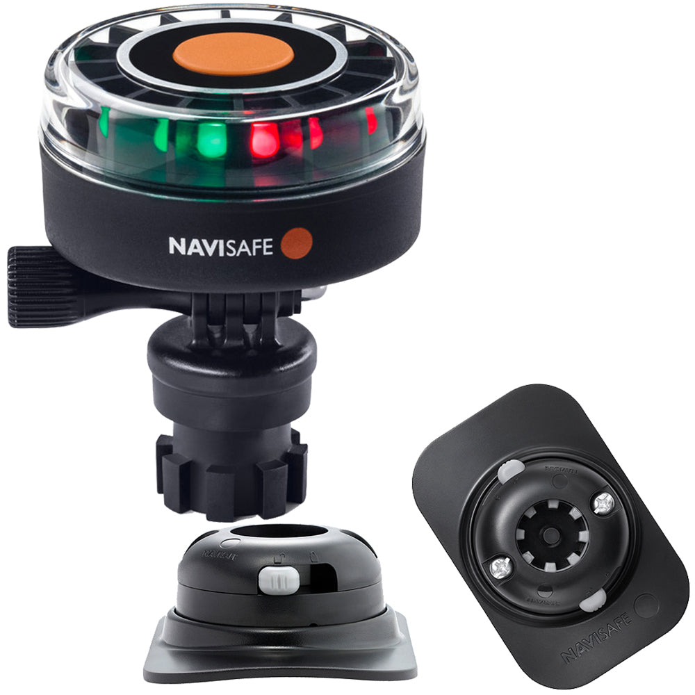 Navisafe Navilight 2NM Tricolor wNavimount Base RIB Mount Black 340KIT2