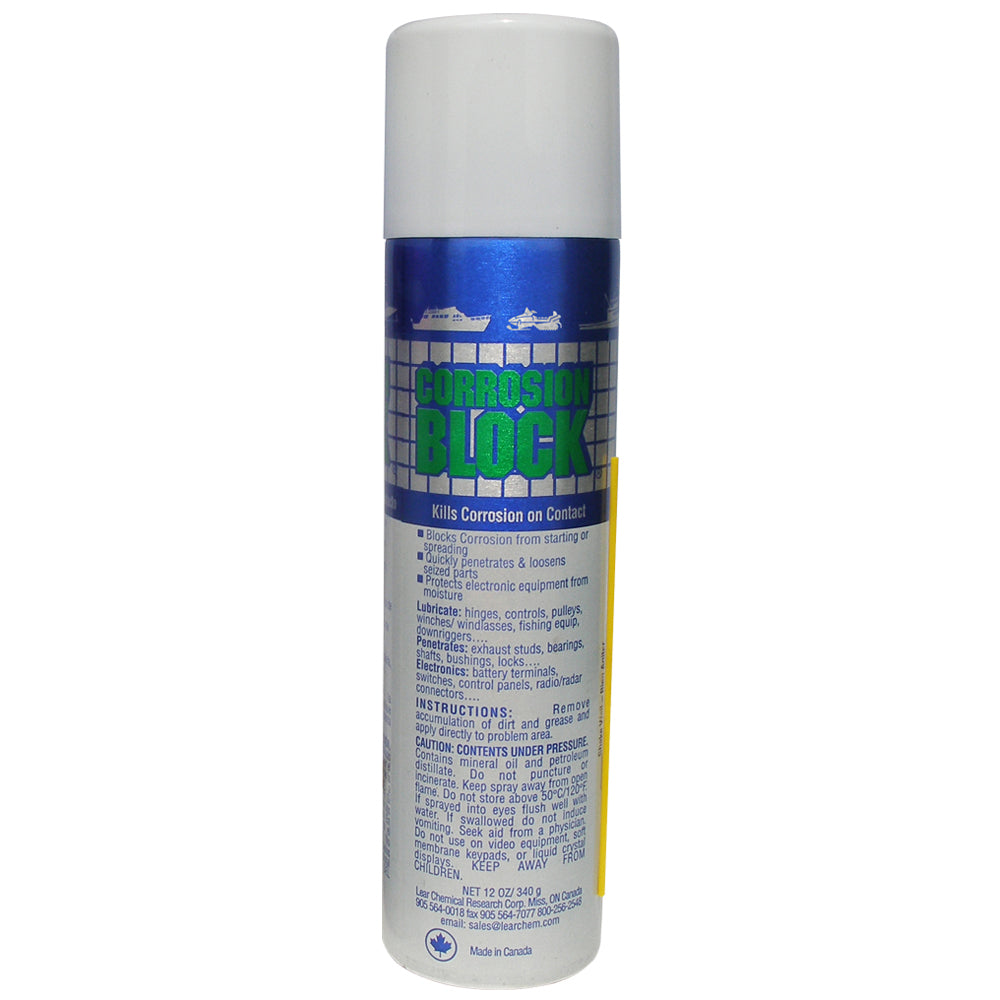 Corrosion Block 12oz Aerosol Can NonHazmat NonFlammable NonToxic 20012