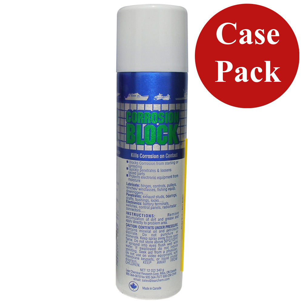 Corrosion Block 12oz Aerosol Can NonHazmat NonFlammable NonToxic Case of 12 20012CASE