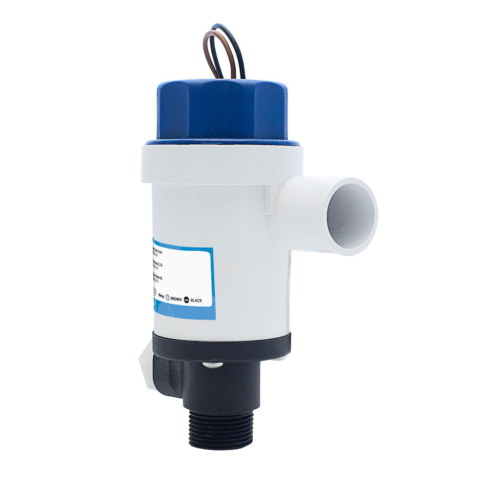 Albin Group Twinport Aerator Pump  1100 GPH  12V 0105076