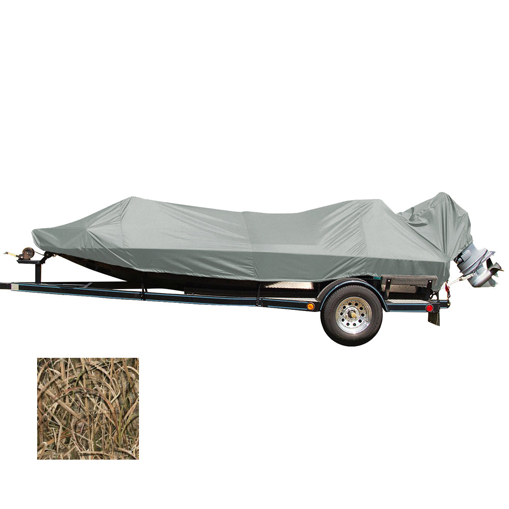 Carver Performance PolyGuard StyledtoFit Boat Cover f185 Jon Style Bass Boats Shadow Grass 77818CSG