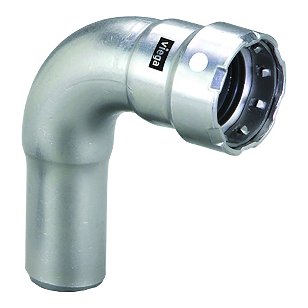 Viega MegaPress 2 90 Stainless Steel 304 Elbow Street Press Connection Smart Connect Technology 95050