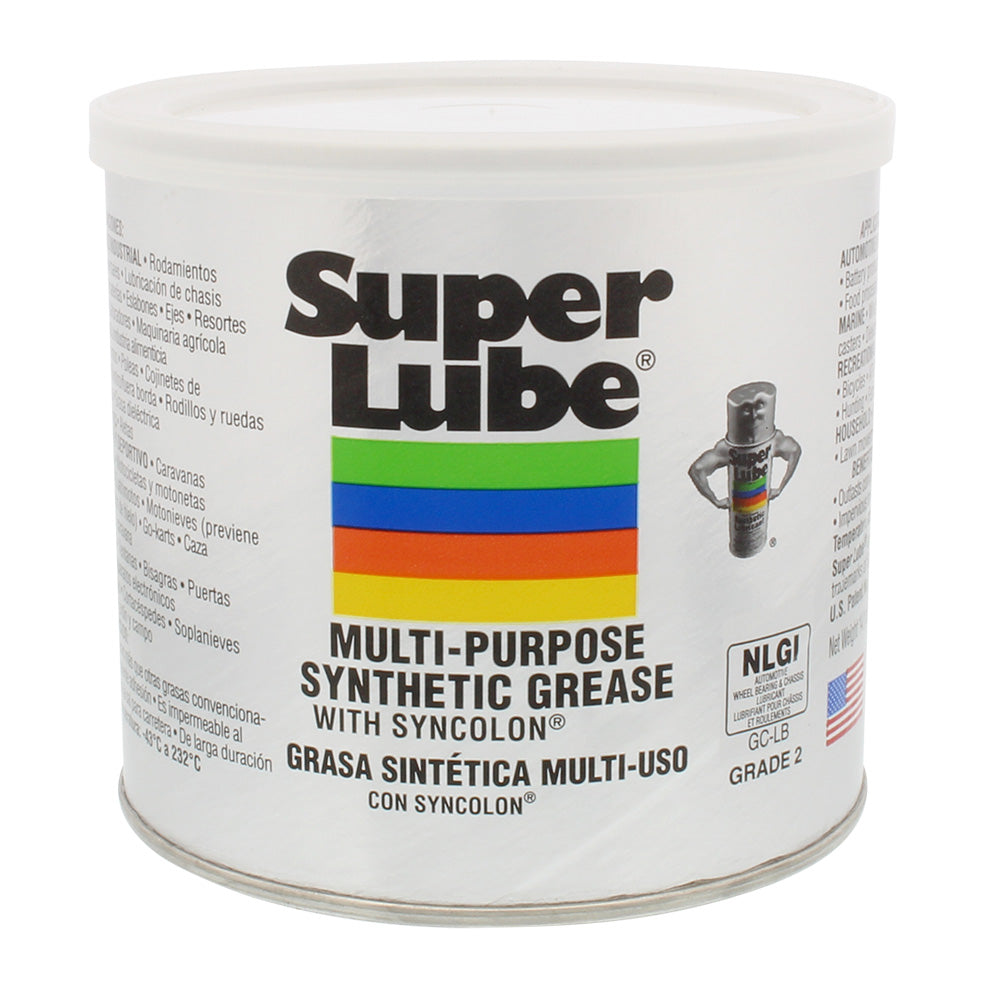 Super Lube MultiPurpose Synthetic Grease wSyncolon  141oz Canister 41160