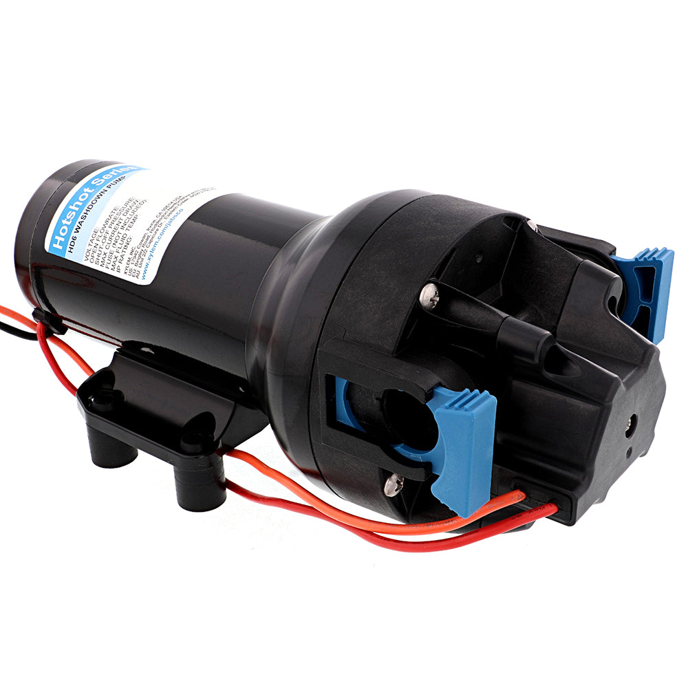 Jabsco HotShot HD6 Heavy Duty Washdown Pump  12V  6 GPM  70 PSI P601J219N3A