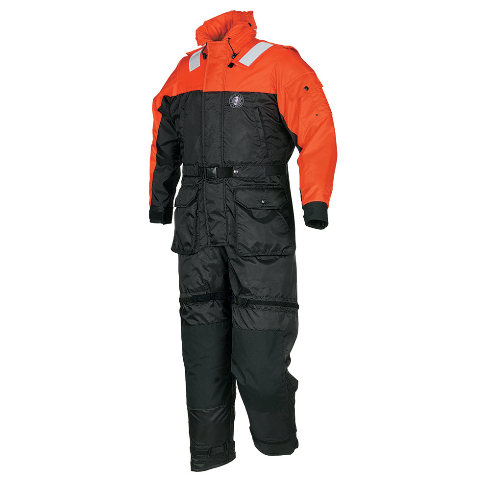 Mustang Deluxe AntiExposure Coverall Work Suit OrangeBlack XXXL MS217533XXXL206