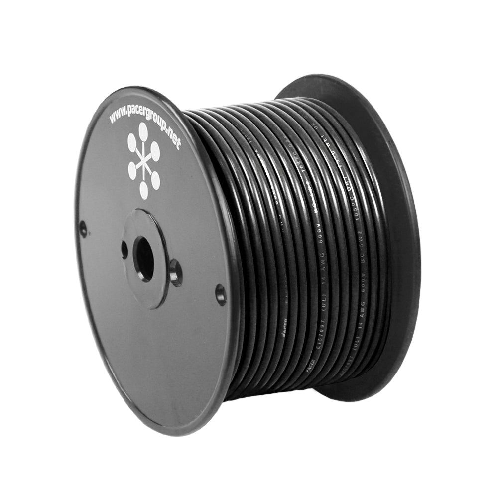 Pacer Black 12 AWG Primary Wire  100 WUL12BK100