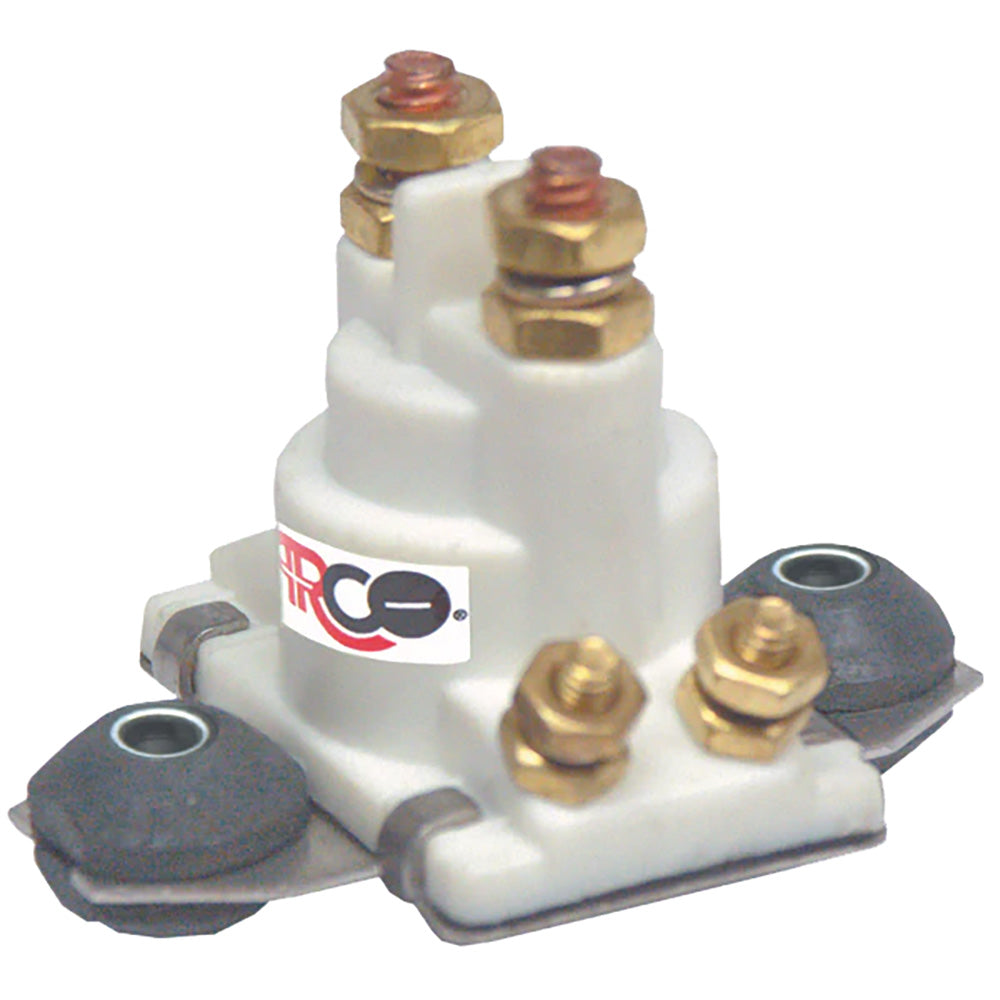 ARCO Marine Outboard Solenoid wFlat Isolated Base White Housing SW097