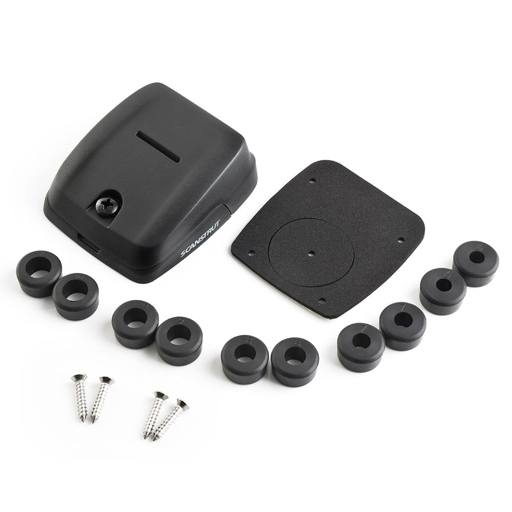 Scanstrut Horizontal Double Cable Seal  Black DSHD10BLK