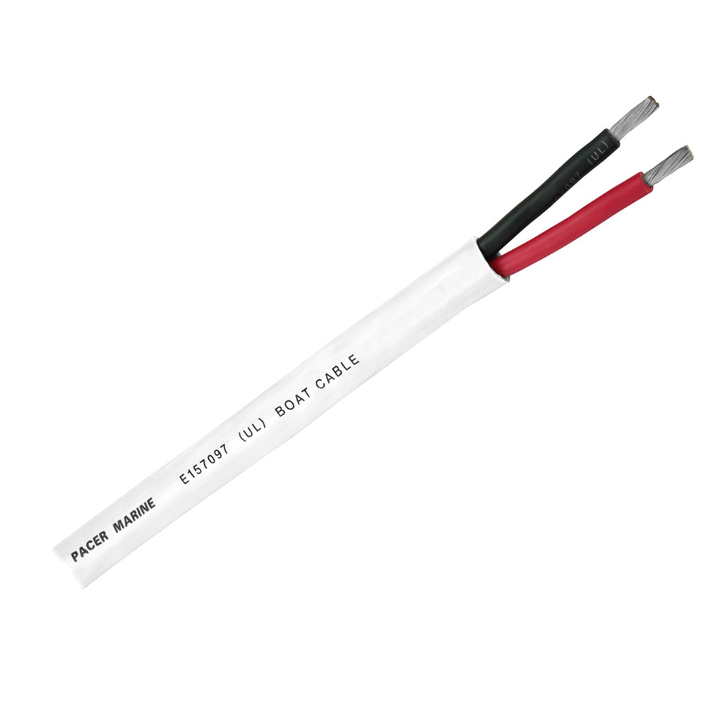 Pacer Duplex 2 Conductor Cable  500  162 AWG  Round Cable  Red Black WR162DC500