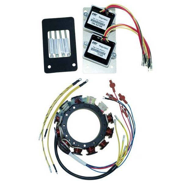 Sierra Mercury Outboard Stators & Triggers CDI 174-9610A18 Mercury Mariner Stator Kit - 6 Cyl (40 Amp) SIE-18-99286