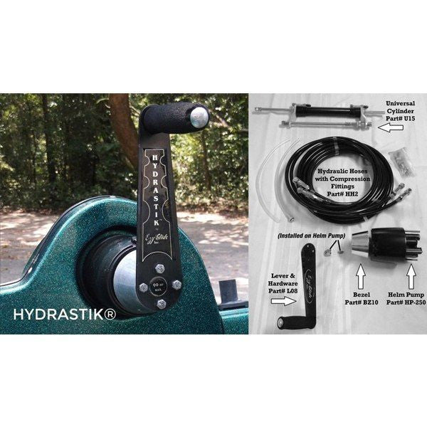 Ezy-Glide Hydraulic Steering Kits Hydra-Stik 2500 Hydraulic Stick Steering System EZG-HS-2500