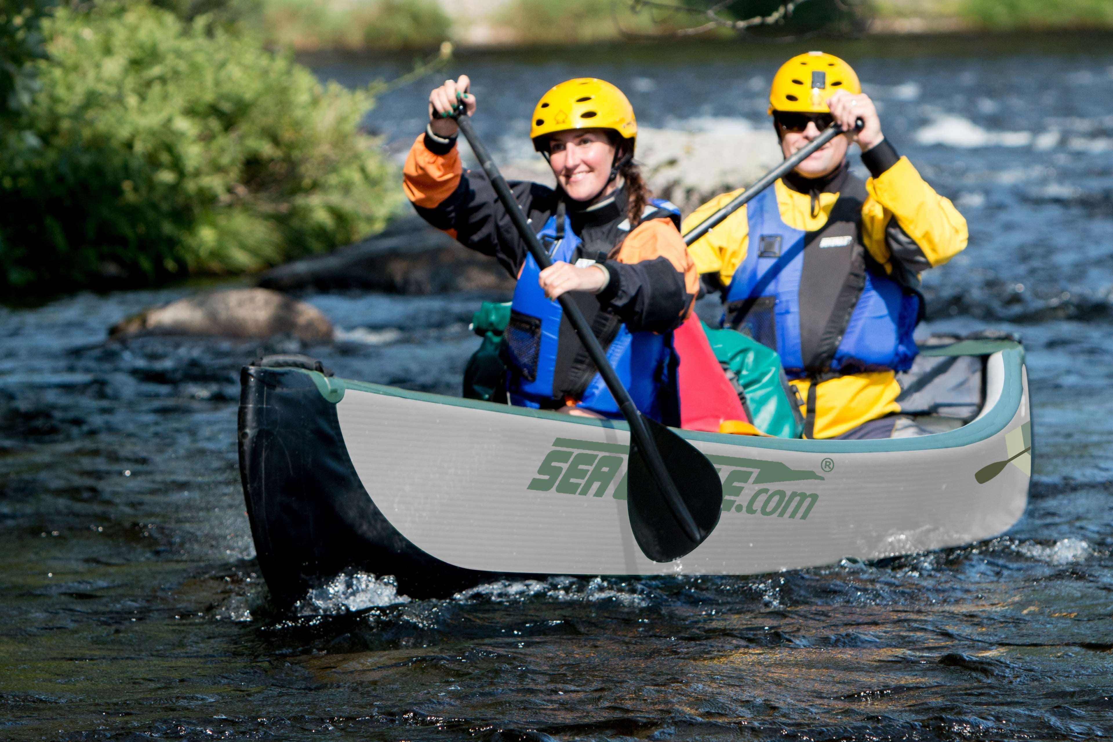 SEA EAGLE TC16 Travel Canoe Electric Pump 3 Person Package TC16K_EP3W