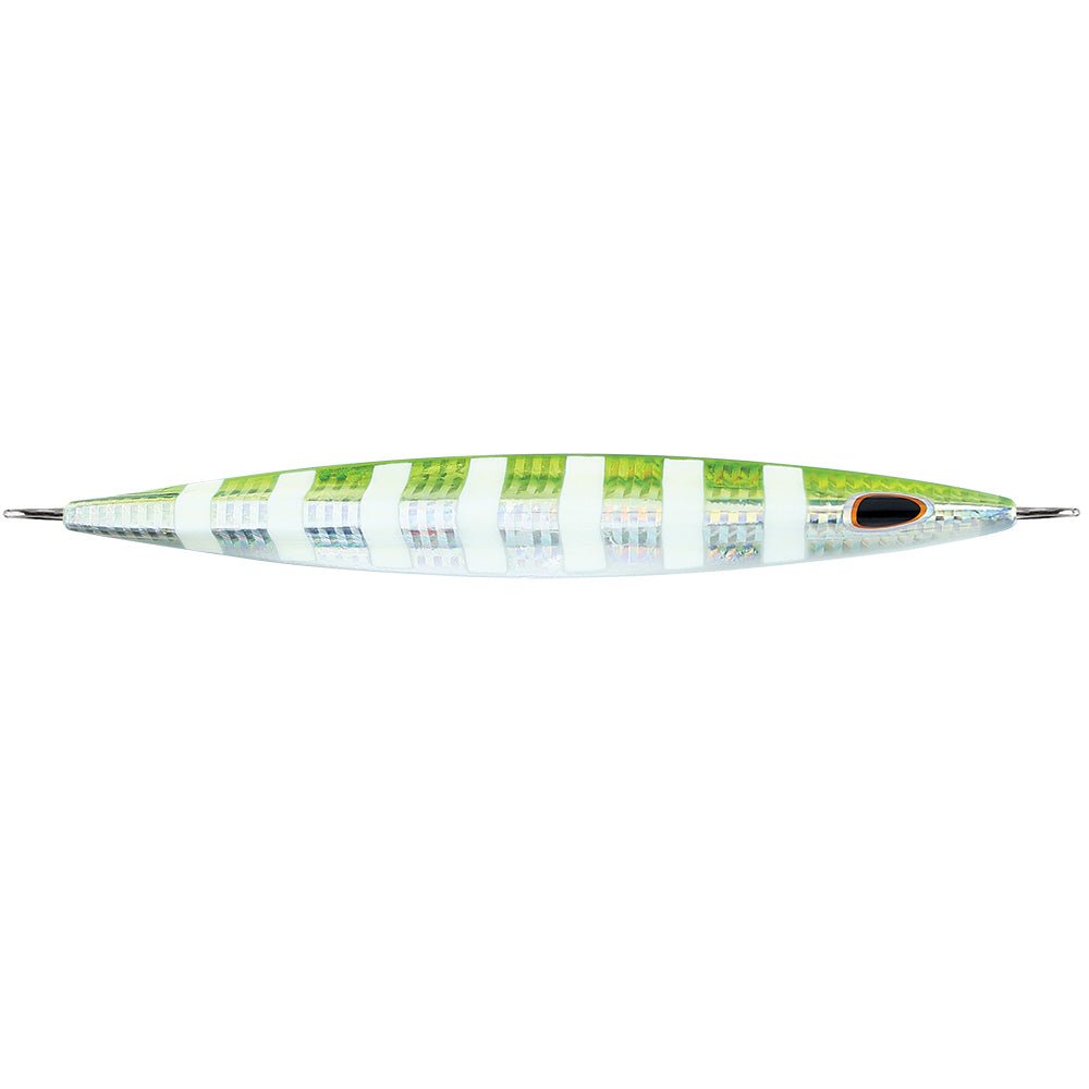 Williamson Kensaki 120 Jig  525  425oz  UV Green Sardine Zebra KSJ120UVGSZ