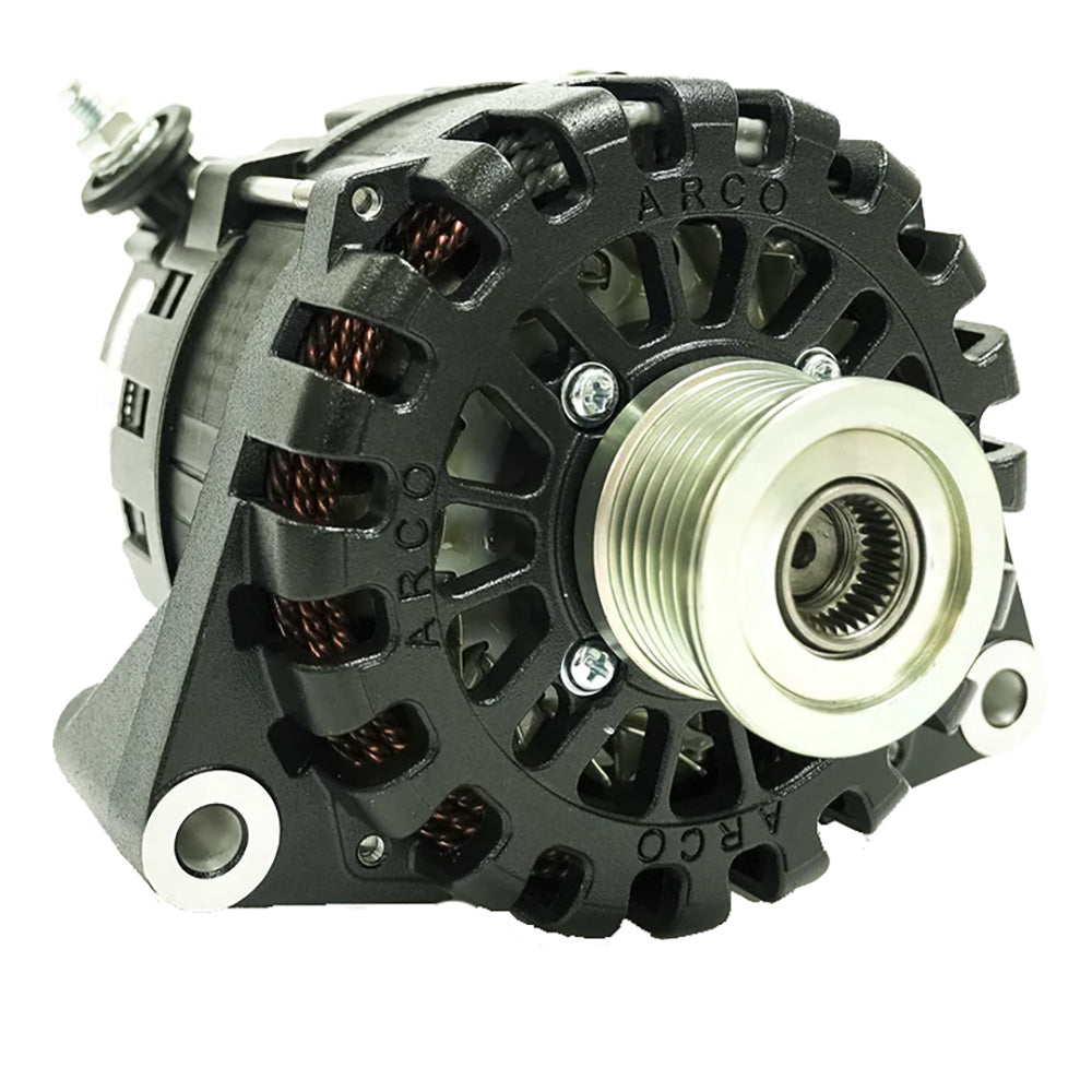ARCO Marine Zeus A800048V 8kW N62 Alternator wClutch Pulley 4604