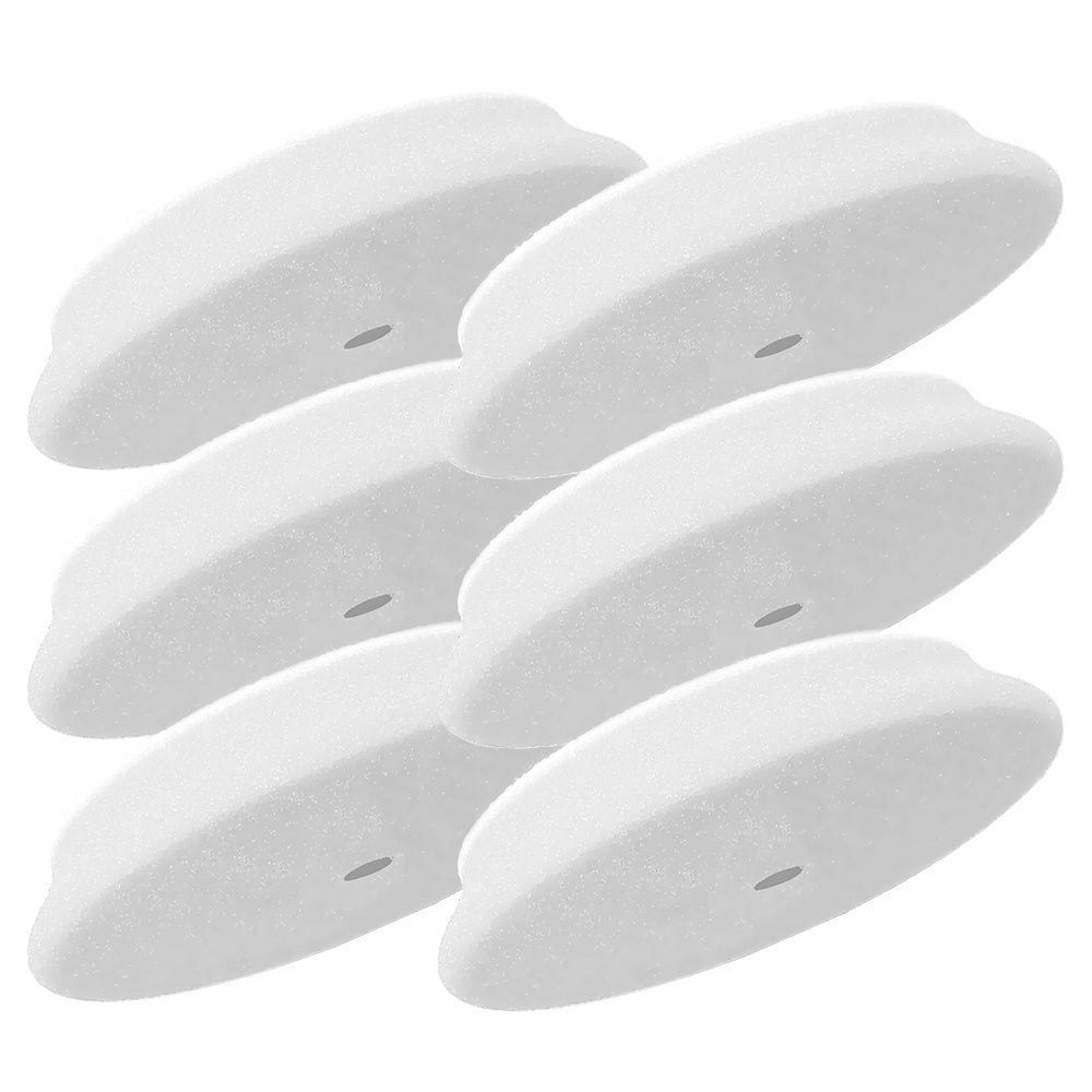 RUPES DA Ultra Fine Polishing Foam Pad 40mm  White 6Pack 9DA40S6