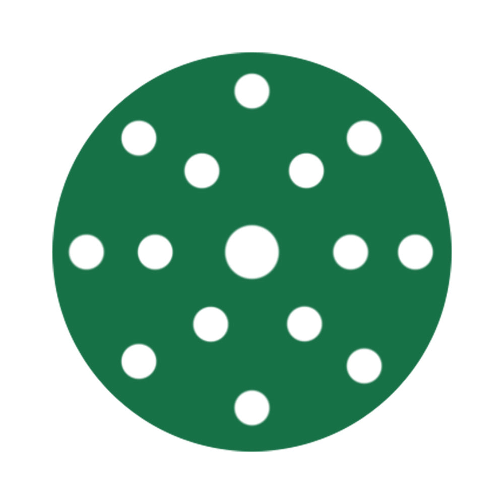 RUPES PROCUT Film Abrasive Discs 150mm 6  15 Holes  P1500 Grit Box of 50pcs 945FD1500