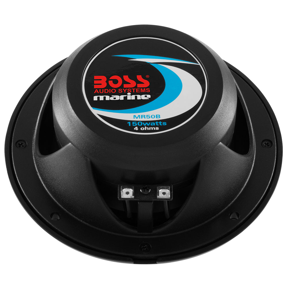 Boss Audio 525 MR50B Speakers  Black  150W MR50B