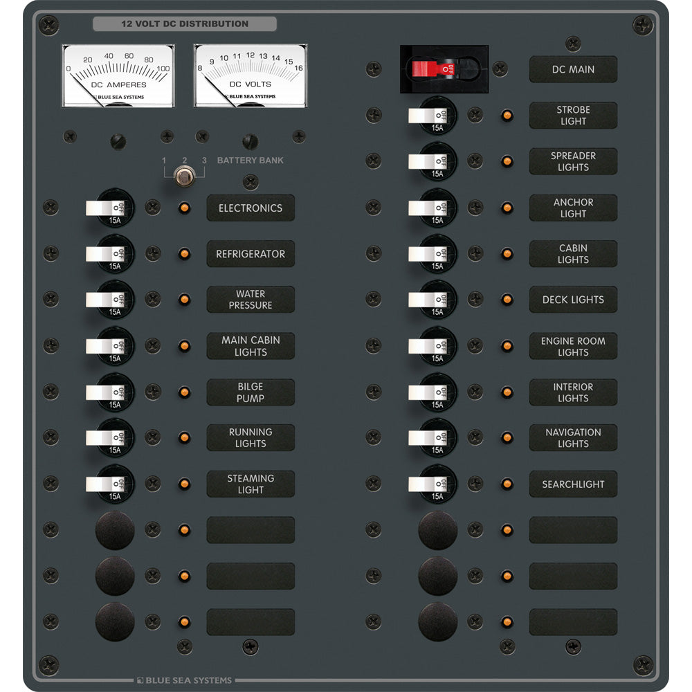 Blue Sea 8380 DC Main  22 Position 8380