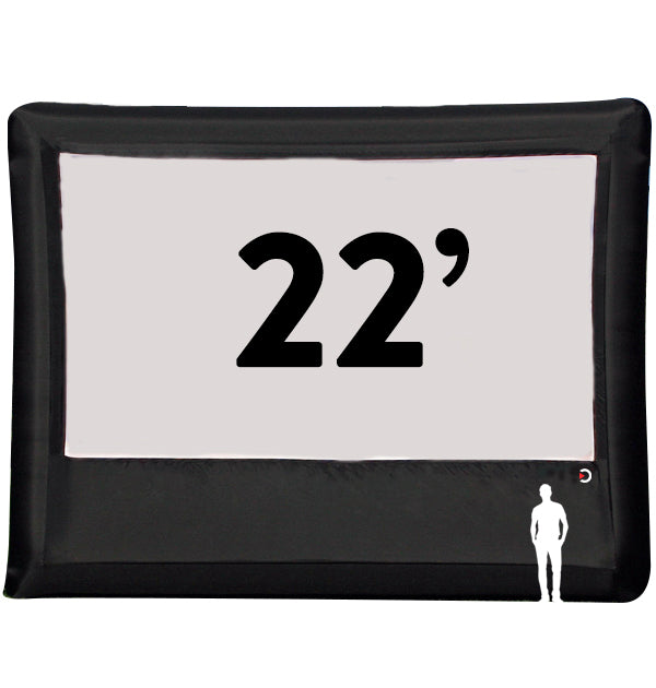 Elite Outdoor Movies Platinum 22' Inflatable Screen