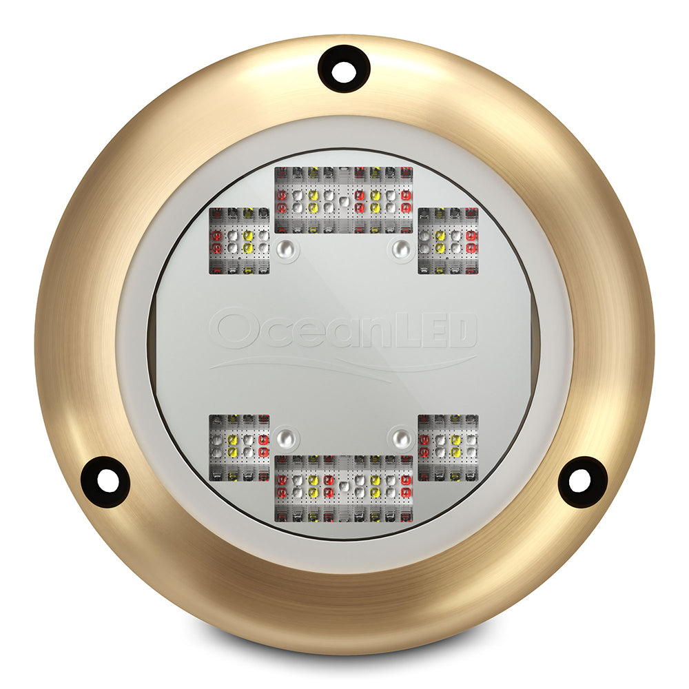 OceanLED Sport S3166s MultiColor Surface Mount Underwater LED Light 012110C