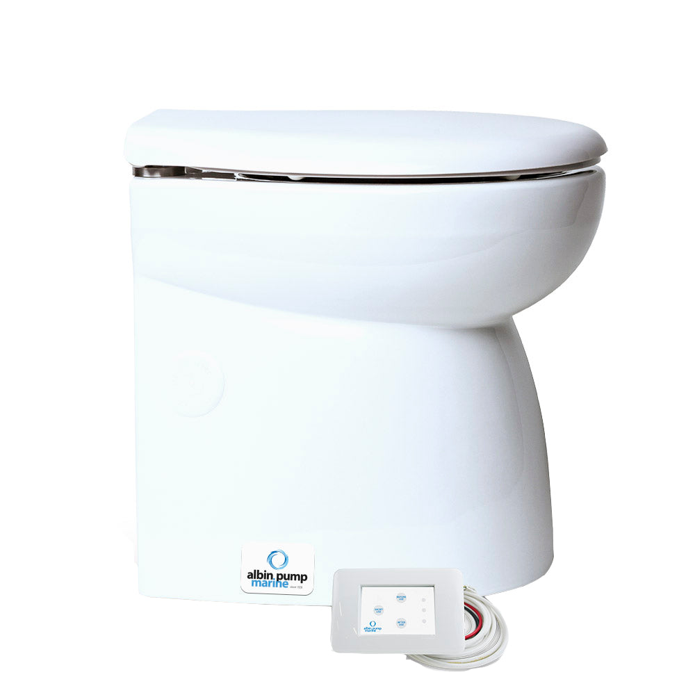 Albin Group Marine Toilet Silent Premium  12V 0704014