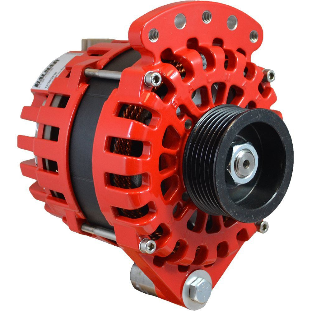 CDI Electronics Volvo Penta Starter & Alternator Balmar XT-SF-170-IR Alternator 170 Amp, 12V Single Foot Internal Regulator K6 Pulley CDI-XT-VT-170