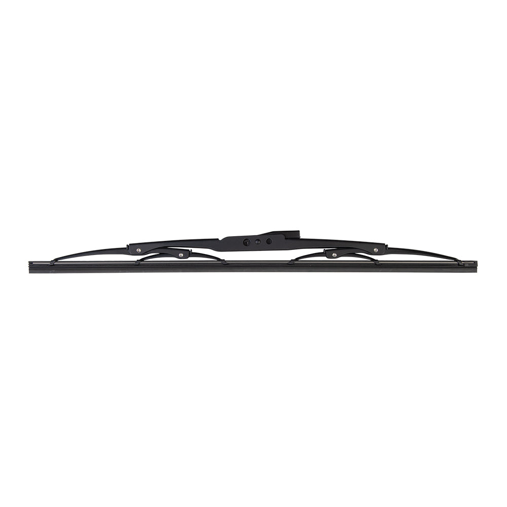 Marinco Deluxe Stainless Steel Wiper Blade  Black  18 34018B