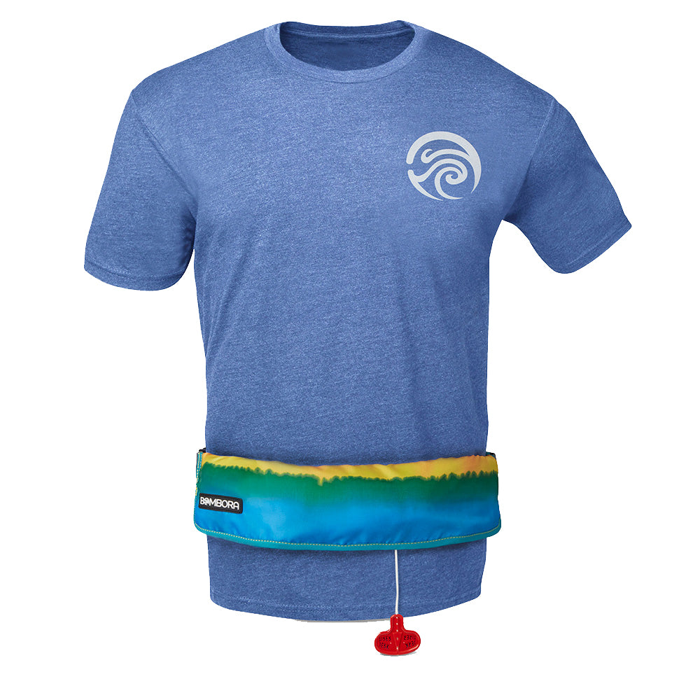 Bombora Type V Inflatable Belt Pack  Rasta RST1619