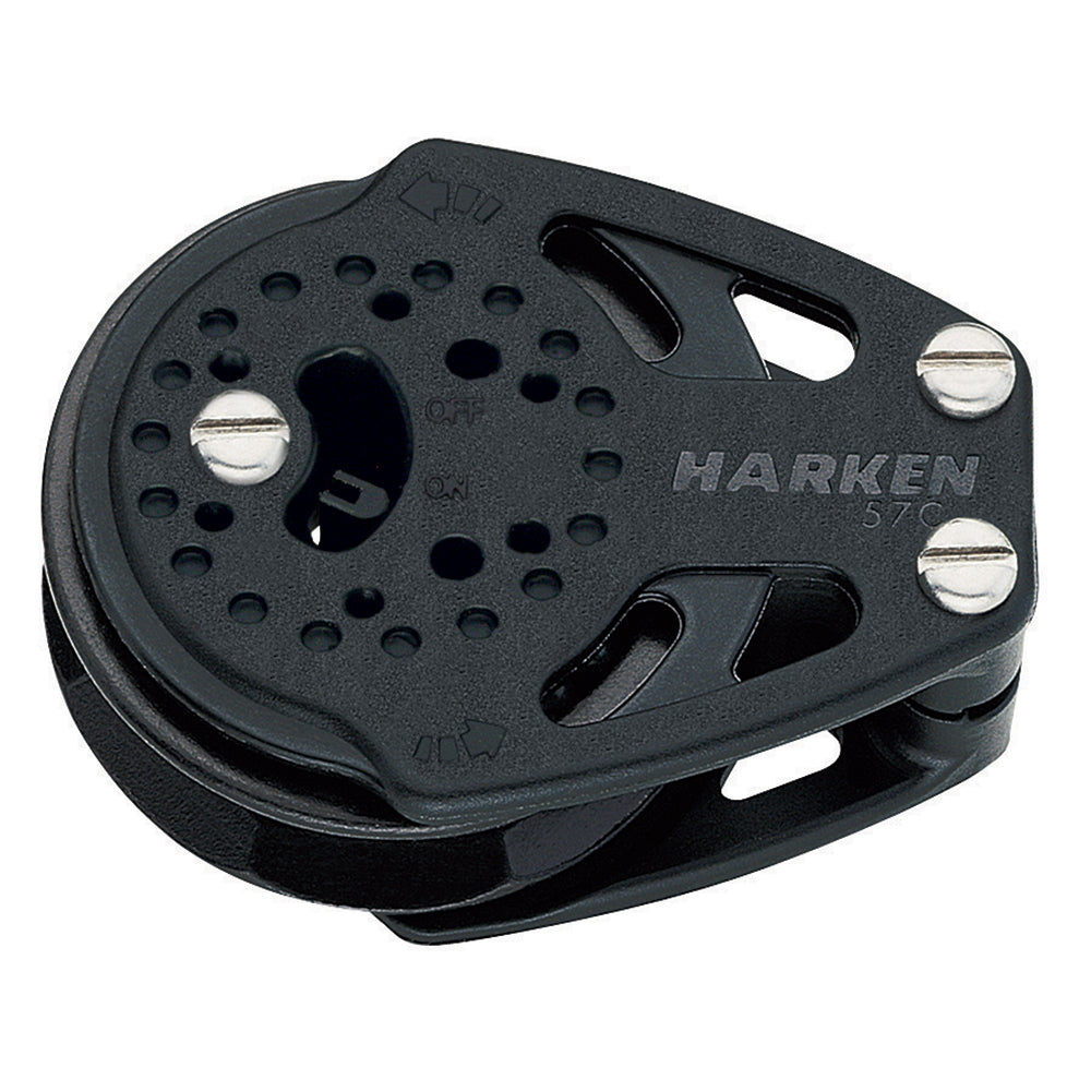 Harken 57mm Single Carbo Ratchet Cheek Block 2137