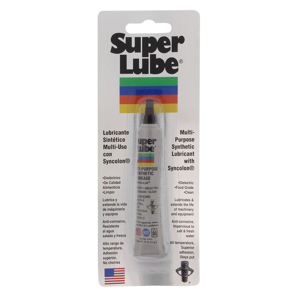 Super Lube MultiPurpose Synthetic Grease wSyncolon  5oz Tube 21010