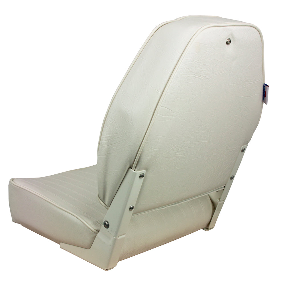 Springfield High Back Folding Seat  White 1040649